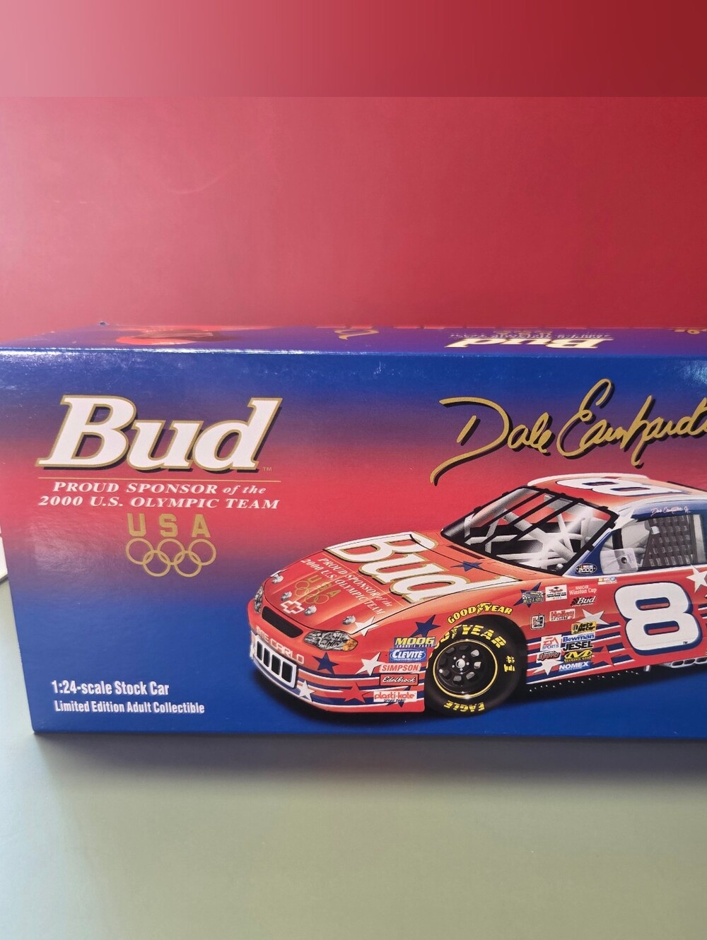Dale Earnhardt Jr 2000 #8 Budweiser / U.S. Olympic Team 1:24 CWB Action